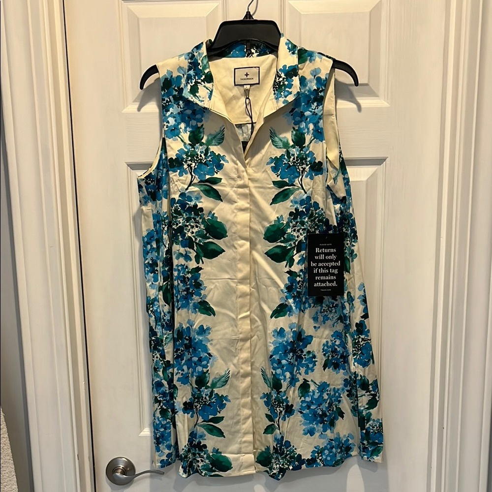 Tuckernuck Blue Floral Mini Dress